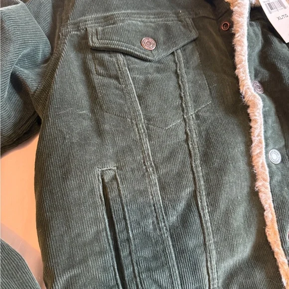 Lucky brand sherpa lined trucker jacket - Picture 5 of 6